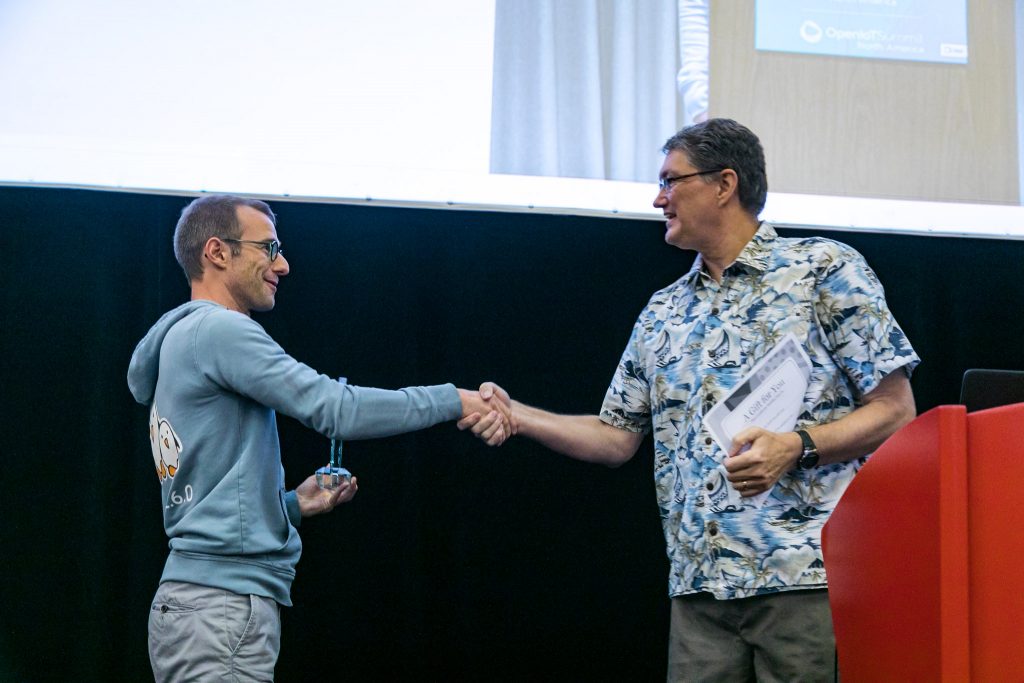 Thomas Petazzoni receives ELCE conference award